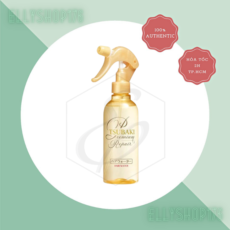 Xịt Dưỡng Tóc Phục Hồi Hư Tổn, Ngăn Rụng Tóc Tsubaki Premium Repair Hair Water 220ml
